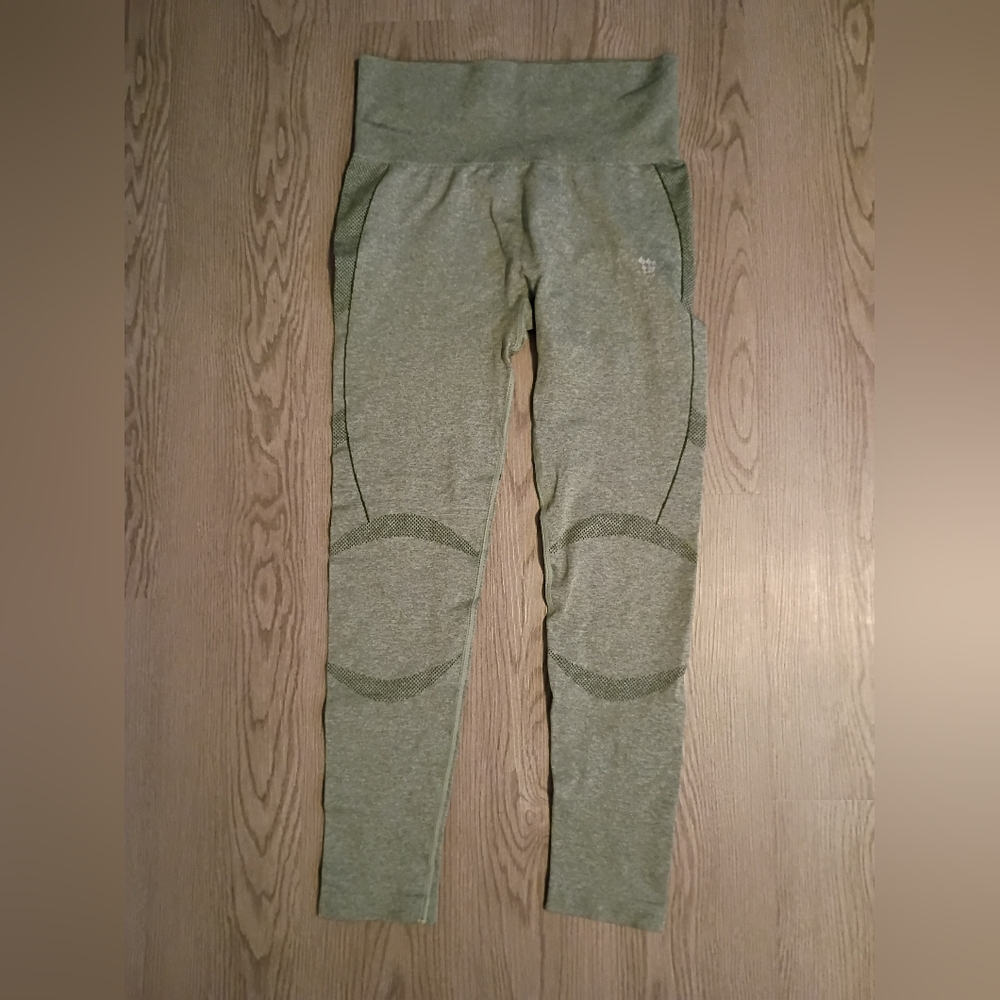 Jed North Green Athletic Leggings Size M/L